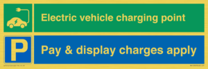 EV Charging Point Pay and Display